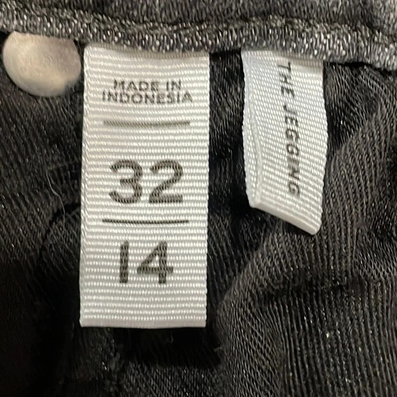 NWOT LOFT made and loved The Jegging Gray Denim Jeans 32 / 14 - Picture 8 of 15
